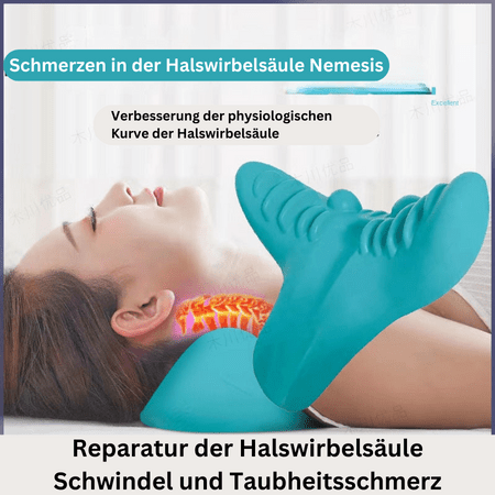 BowLift | Ergonomic Neck Massage Pillow for Relaxed Posture