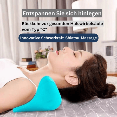 BowLift | Ergonomic Neck Massage Pillow for Relaxed Posture