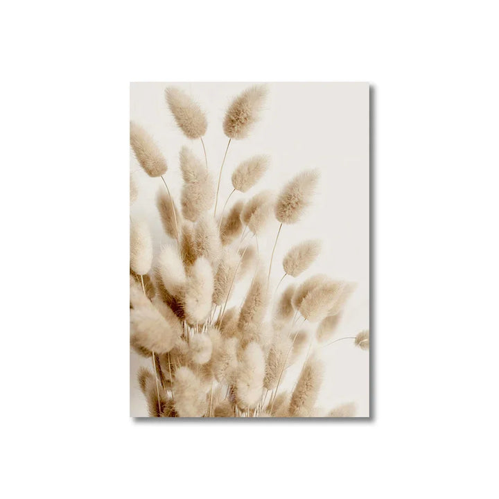 Tranquil Sea Grass Beach Seaside Landscape Wall Art Fine Art Canvas Prints Scandinavian Pictures Of Calm For Inspirational Living Room Decor | Bowlift