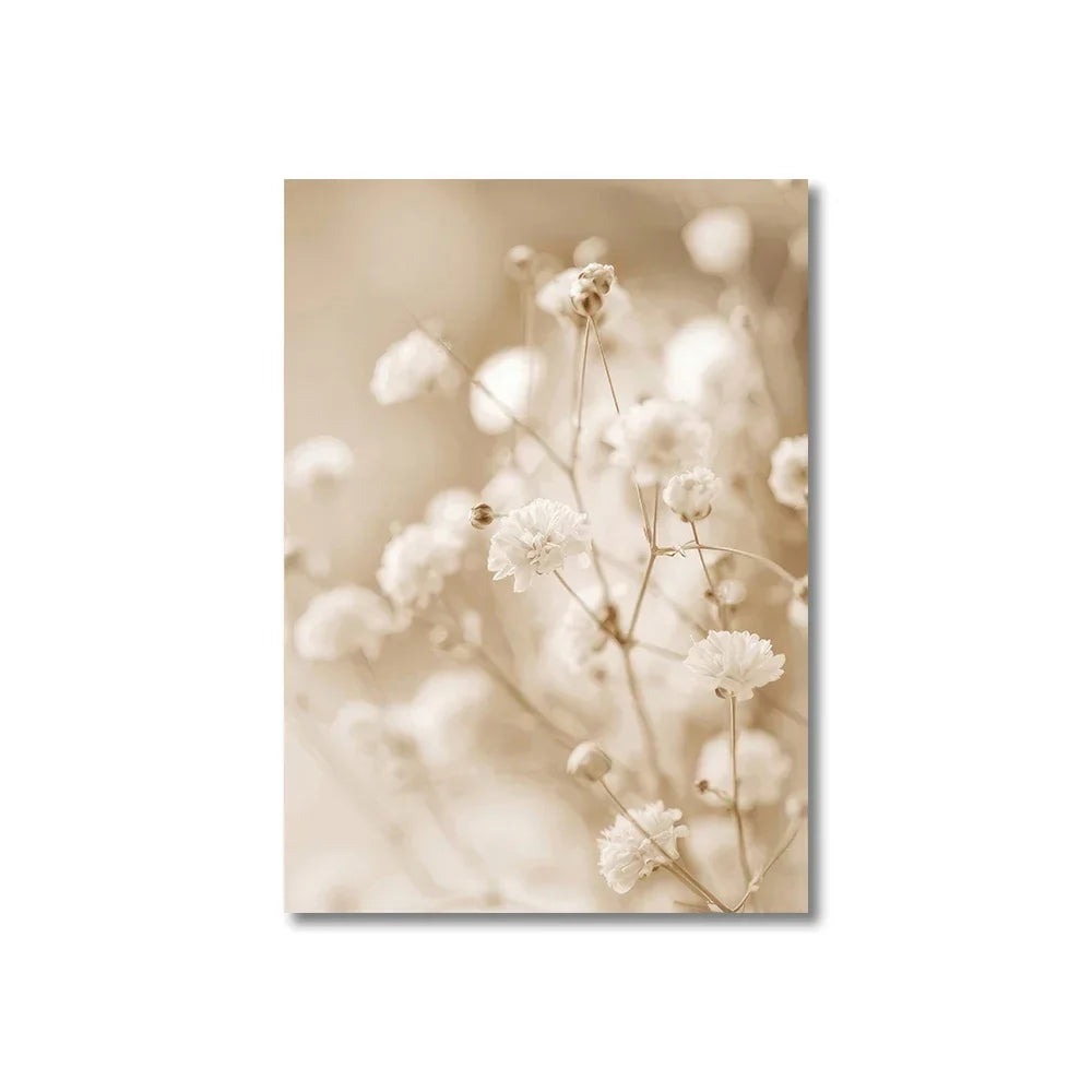 Tranquil Sea Grass Beach Seaside Landscape Wall Art Fine Art Canvas Prints Scandinavian Pictures Of Calm For Inspirational Living Room Decor | Bowlift