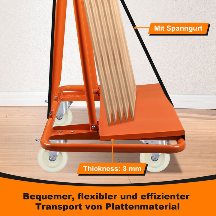 Flatbed cart Transport cart up to 1000kg | Bowlift