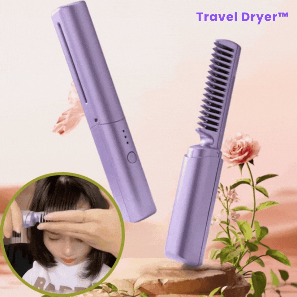 BowLift | Travel Dryer™ Quick and easy hair styling on the go in just a few minutes.