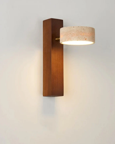 BowLift | Wall lamp made of Travertine Natural Stone in Modern Design