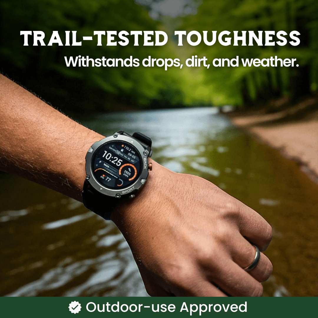 BowLift | Outdoor Smartwatch with GPS and Health Monitoring