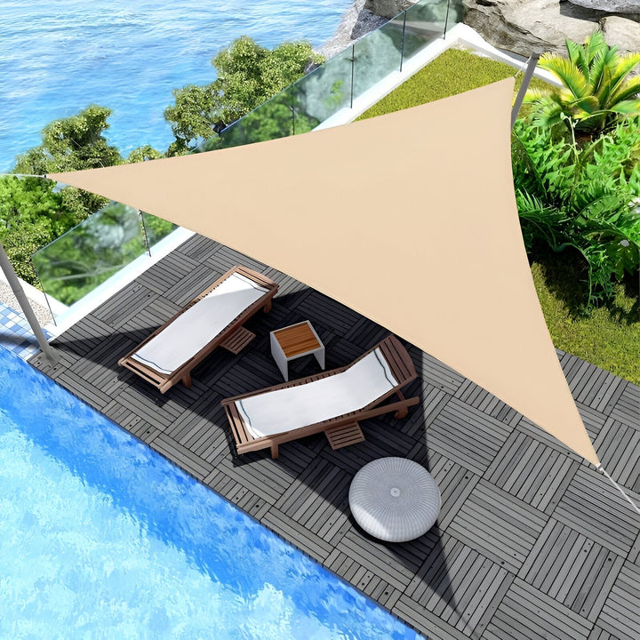 BowLift | TriBlocker Sun Sail – Premium Sun Protection, Waterproof Triangle Sail