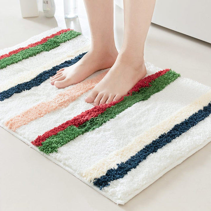 Tufting Dots Bathroom Mat Bowlift