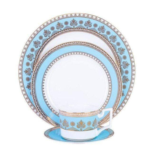 Turquoise 4-piece dinner set Bowlift