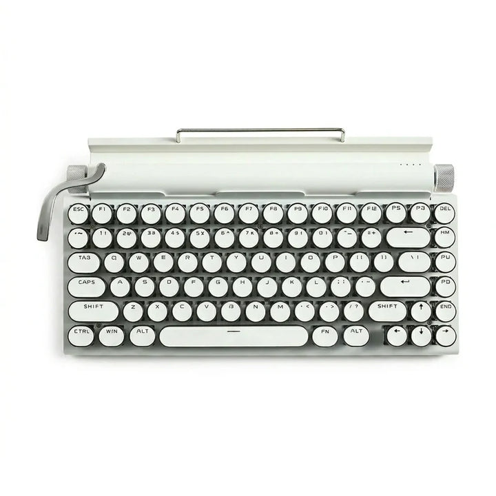 Retro Wireless Keyboard for Focused Work