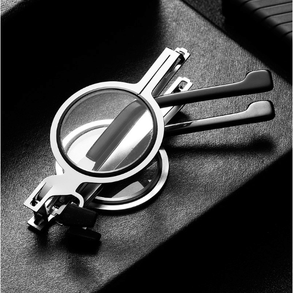 BowLift | Titanium Reading Glasses with Blue Light Protection – Foldable and Lightweight, Silver, Round/Square