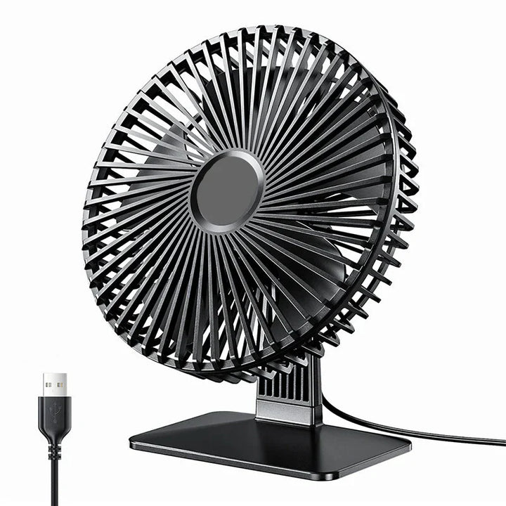 BowLift | Mira Oscillating USB Fan – Silent, Compact & 4 Speeds for Desks and Nightstands
