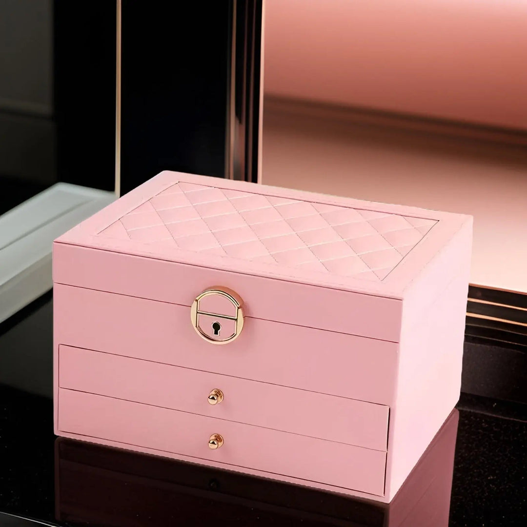 EleganceBox Luxury Jewelry Box – Multiple Storage Box for Jewelry | Bowlift