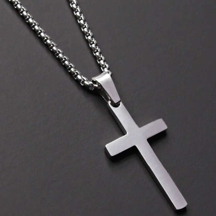 Classic Cross Men's Necklace Bowlift