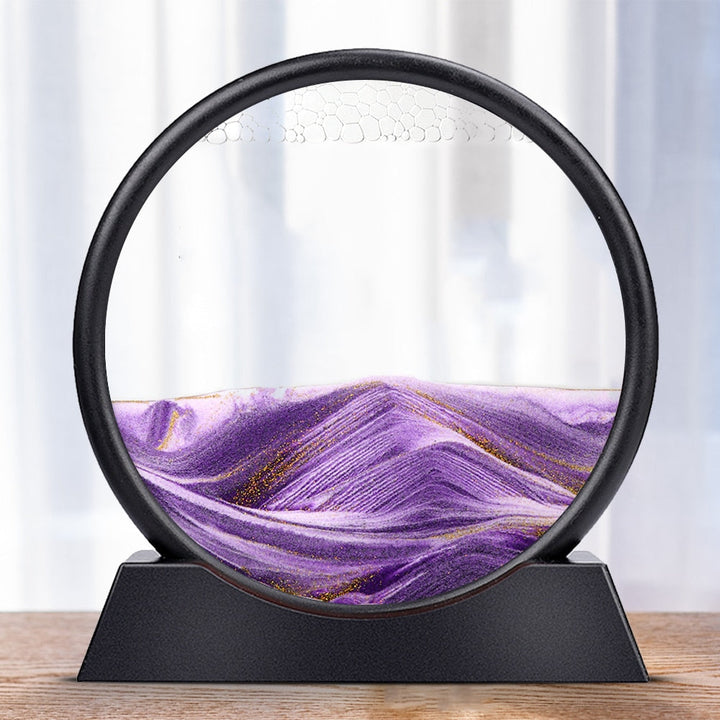 BowLift | Royaleva Moving Sand Art Sculpture - LED Calming Desk Decoration