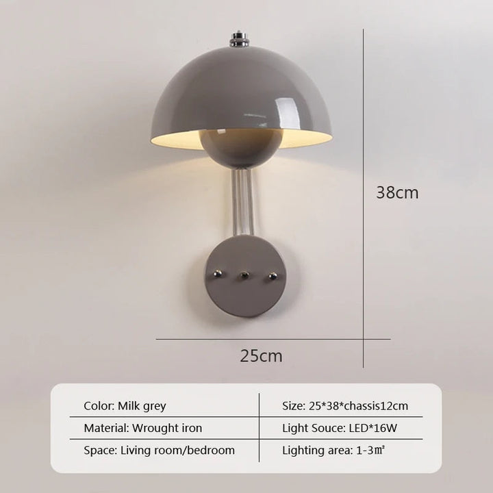 BowLift | ShroomLite Wall Lamp - Creative Lighting for Modern Interior