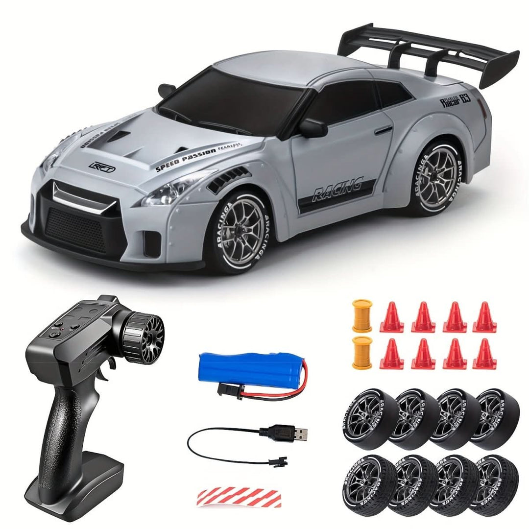 BowLift | RC Car 1:24 with LED Wheels & All Wheel Drive