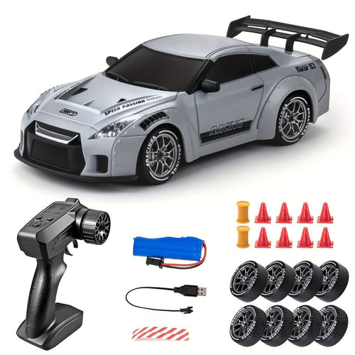 BowLift | RC Car 1:24 with LED Wheels & All Wheel Drive