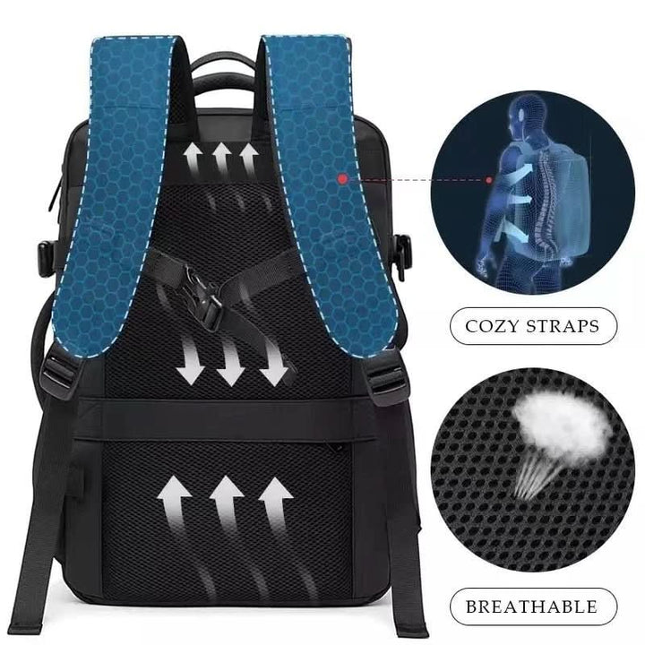 BowLift | Business backpack for men with USB connection & laptop compartment