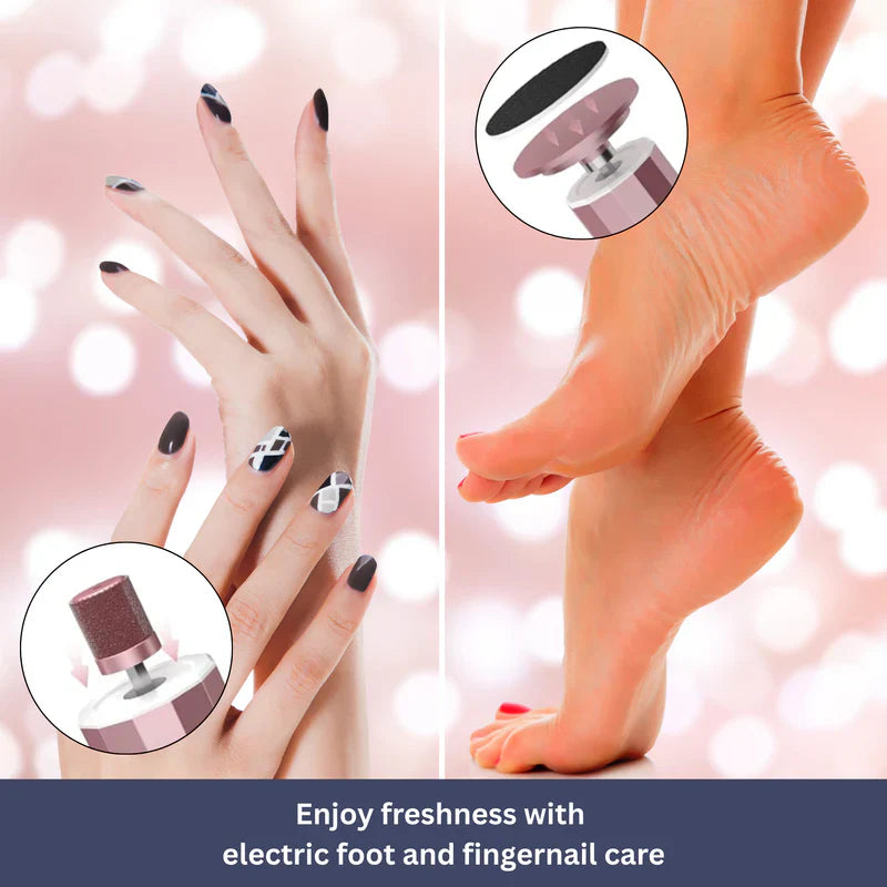 BowLift | Electric Callus Remover | Rechargeable, Waterproof & Ideal for Smooth Feet at Home