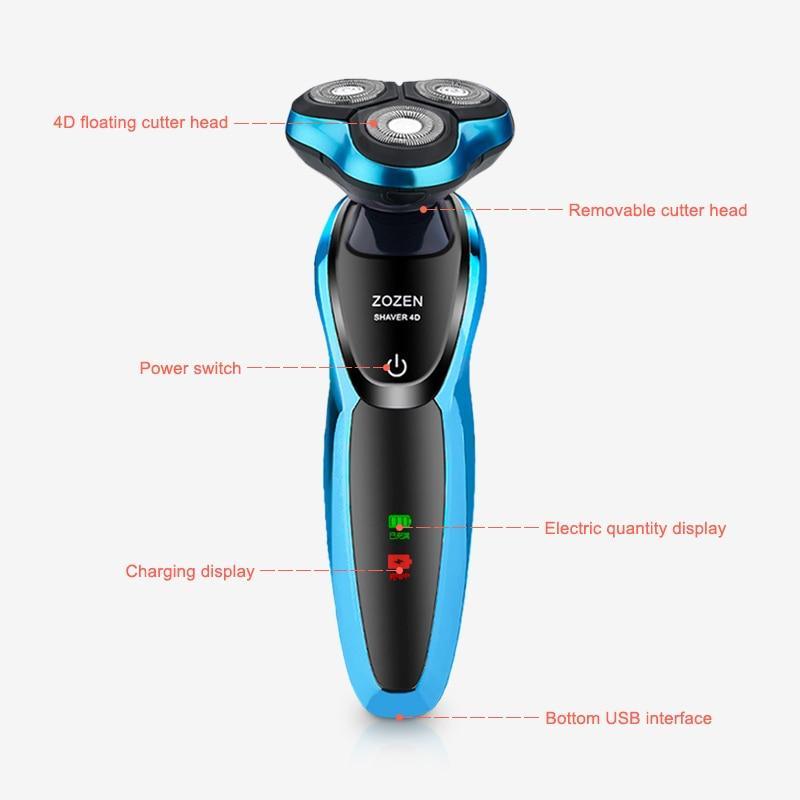 BowLift | USB Charging Electric Shaver Waterproof Professional Beard Trimmer