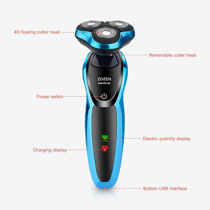 BowLift | USB Charging Electric Shaver Waterproof Professional Beard Trimmer