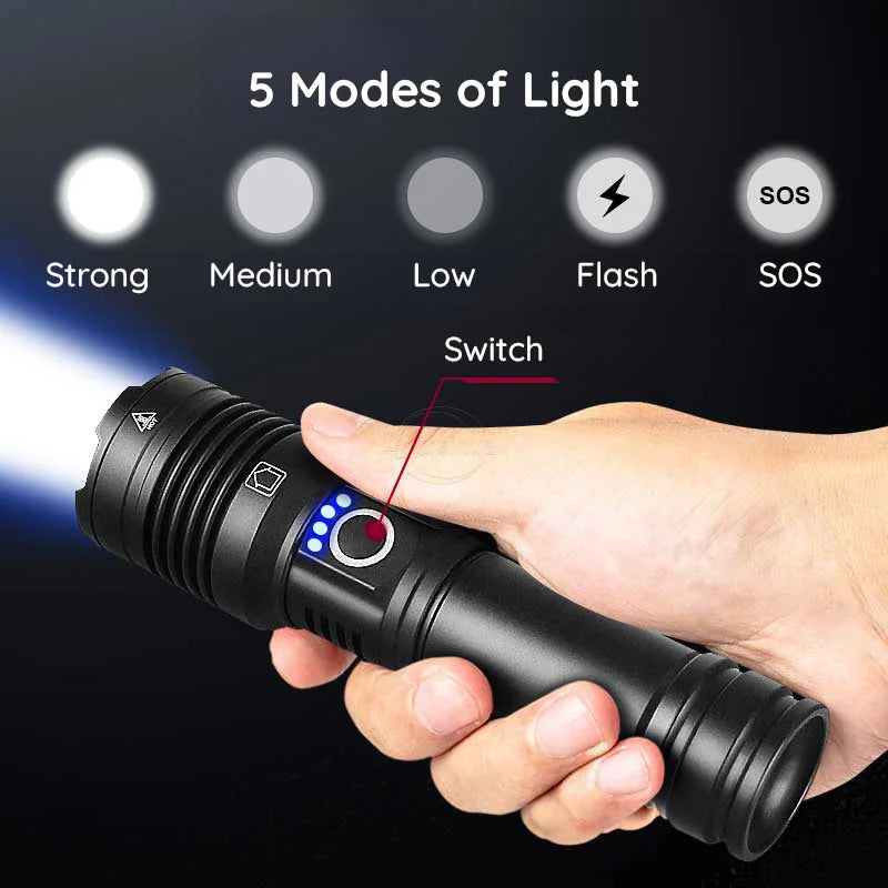 BowLift | USB Powerful Flashlight Torch