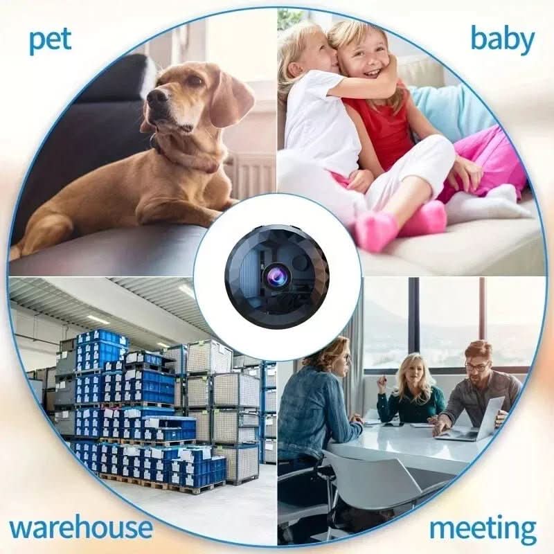 BowLift | Magnetic WiFi Security Camera with 1080P HD, Night Vision & Motion Detector