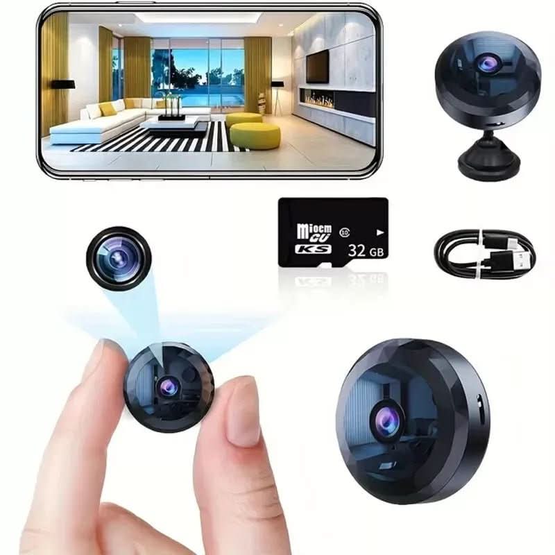 BowLift | Magnetic WiFi Security Camera with 1080P HD, Night Vision & Motion Detector