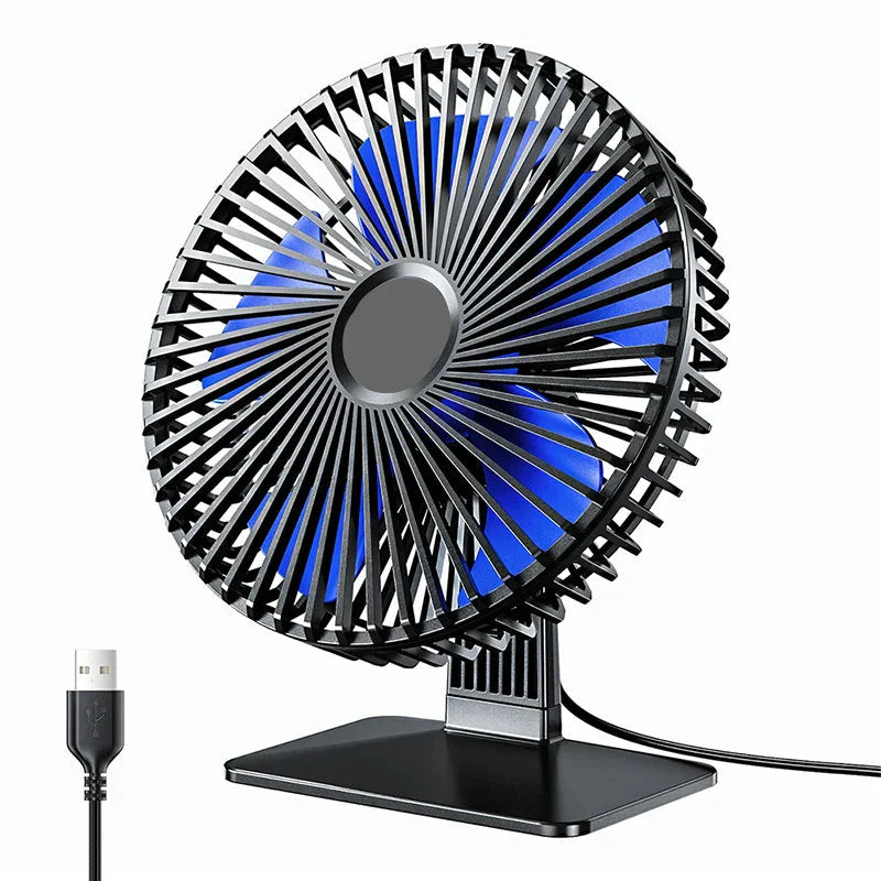 BowLift | Mira Oscillating USB Fan – Silent, Compact & 4 Speeds for Desks and Nightstands