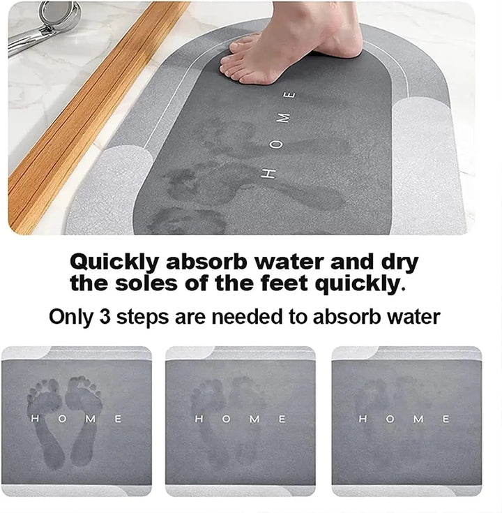 BowLift | Ultra-absorbent Bath Mat – Dries up to 5× faster than conventional mats
