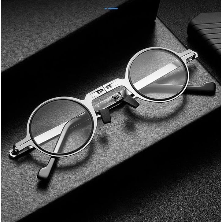 Ultralight screwless foldable reading glasses made of titanium material | Bowlift
