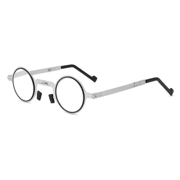 Ultralight screwless foldable reading glasses made of titanium material | Bowlift