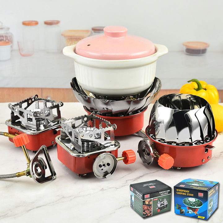 Ultralight Portable Compact Cookout Camping Gas Stove | Bowlift