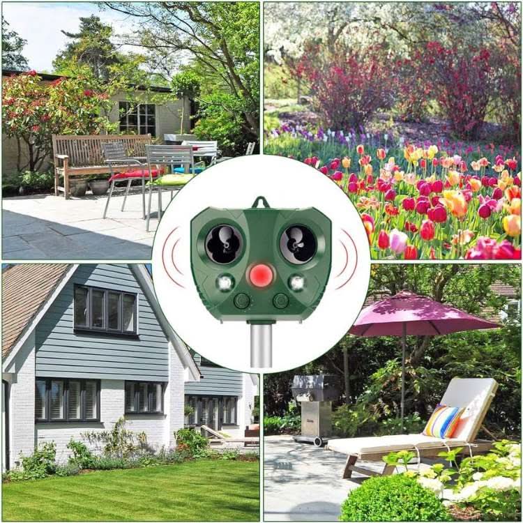 BowLift | Solar-Powered Animal Repeller with PIR Sensor & Weatherproof Design