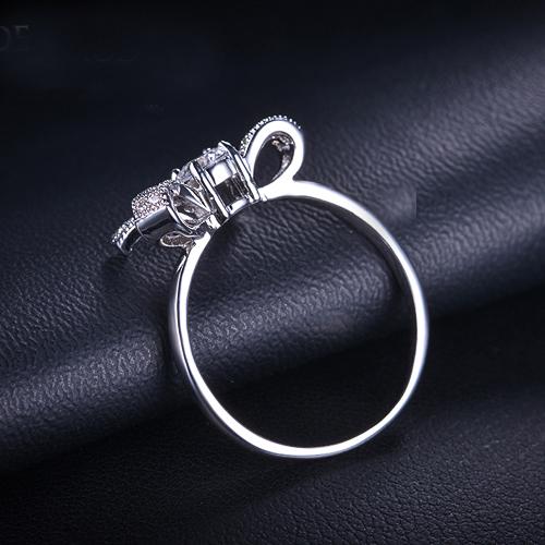 Swiss Crystal Bow Ring | Bowlift