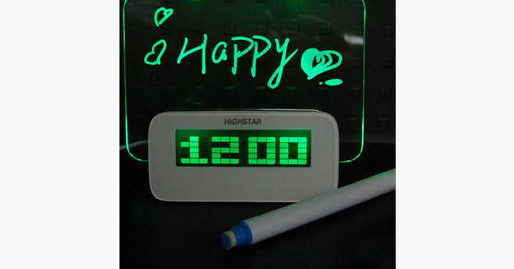 BowLift | LED message board digital clock – Add a premium look to your place