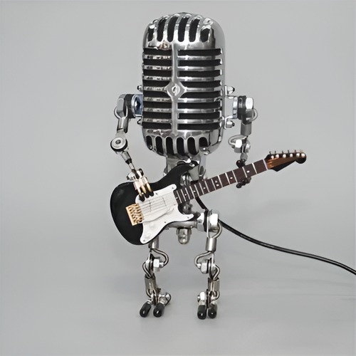 Robot table lamp with adjustable LED light | Bowlift