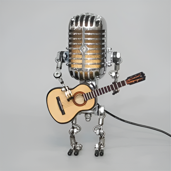 Robot table lamp with adjustable LED light | Bowlift