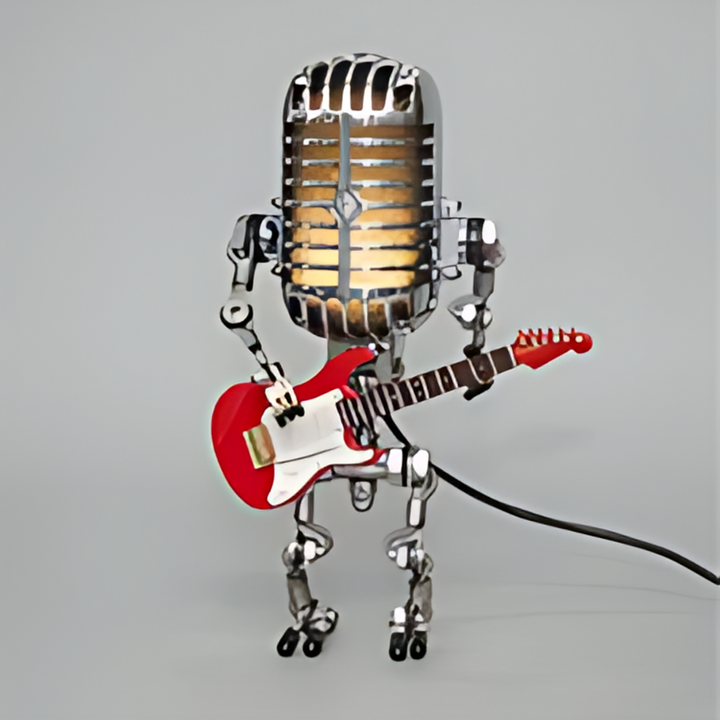 Robot table lamp with adjustable LED light | Bowlift