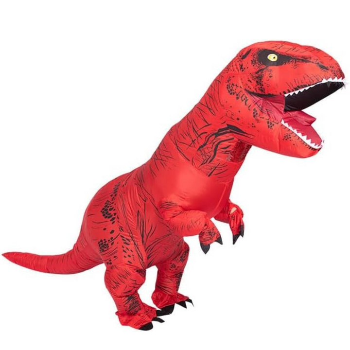 DinoBlast Inflatable T-Rex Costume – Gigantic Unisex Dress-Up Suit | Bowlift