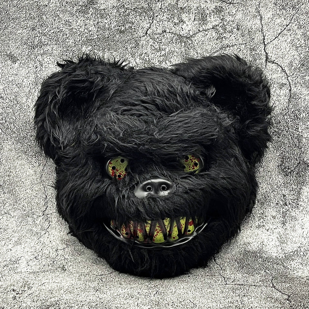 BowLift | Scary Mask Furro | Unisex Halloween Mask | Cartoon Horror Design | Faux Fur