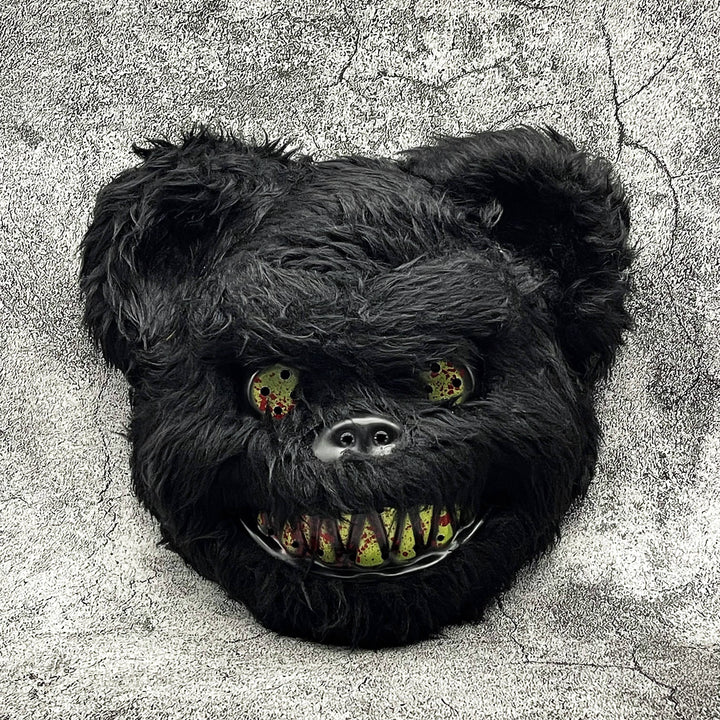 BowLift | Scary Mask Furro | Unisex Halloween Mask | Cartoon Horror Design | Faux Fur