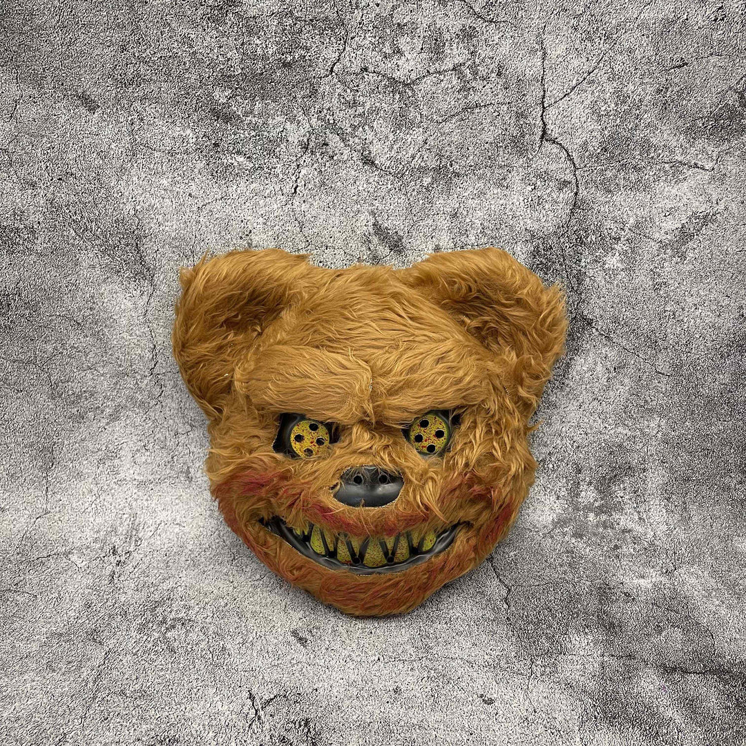 BowLift | Scary Mask Furro | Unisex Halloween Mask | Cartoon Horror Design | Faux Fur