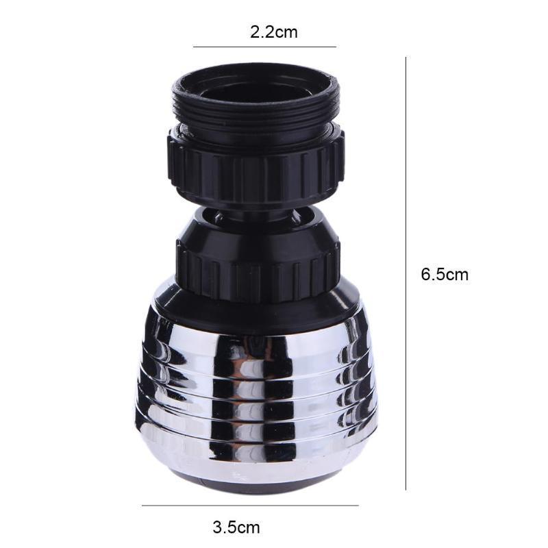 BowLift | Universal Plastic Faucet Nozzle 360 Rotary Kitchen Faucet Shower Head Economizer Filter Water Stream Faucet Pull Out Bathroom