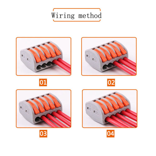 Universal Terminals Plug-in Electrical Wire Connector | Bowlift