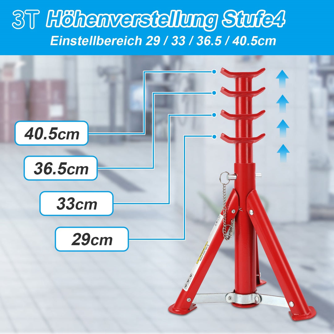 2T/3T Support Stands Support Stand Automotive 2 Pieces | Bowlift