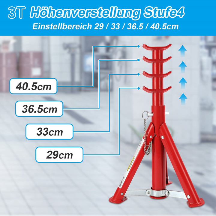 2T/3T Support Stands Support Stand Automotive 2 Pieces | Bowlift