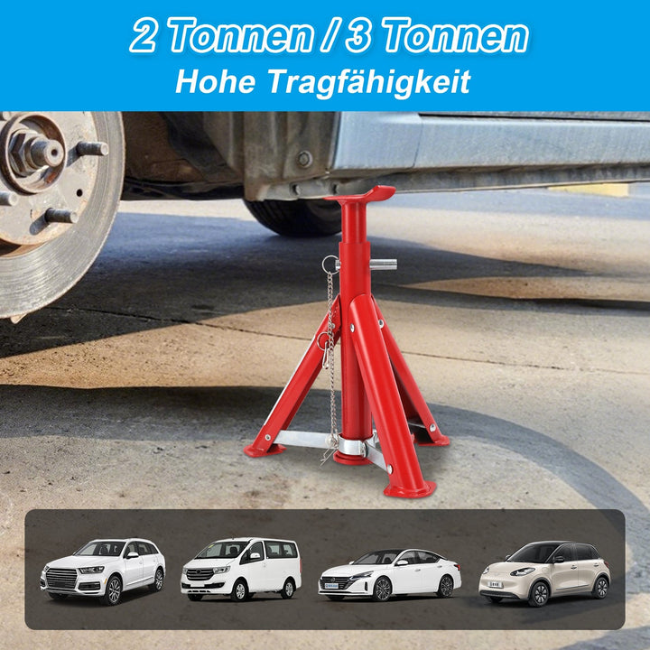 2T/3T Support Stands Support Stand Automotive 2 Pieces | Bowlift