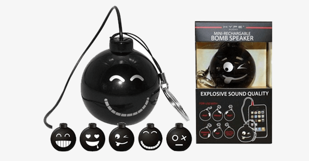 BowLift | Mini Bomb Speaker - Portable and Rechargeable - Stereo Quality Speaker that is Easy to Transport