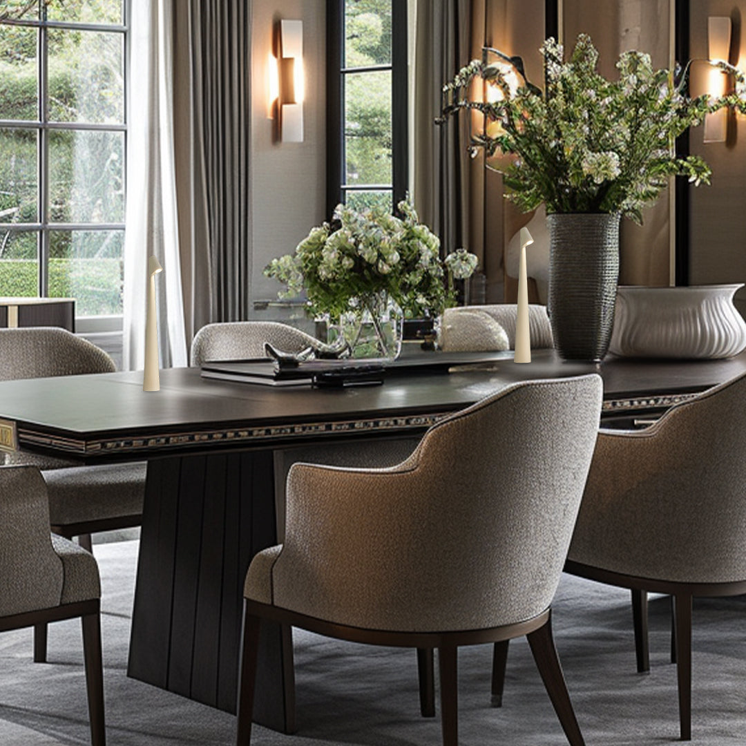 BowLift | Table Lamp Modern Red Metal LED Light