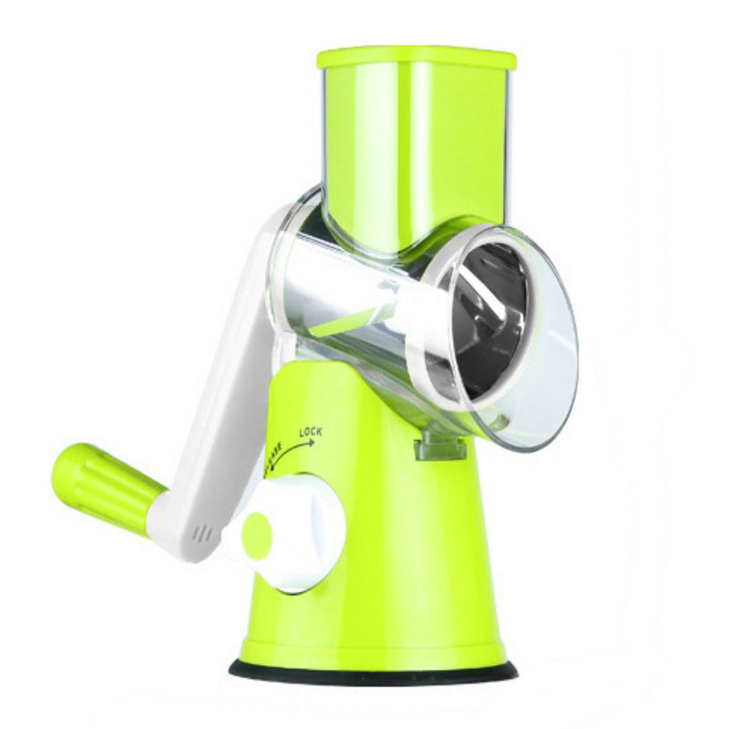 BowLift | 3-in-1 Multifunctional Stainless Steel Rotary Slicer, For Vegetable, Cheese & More